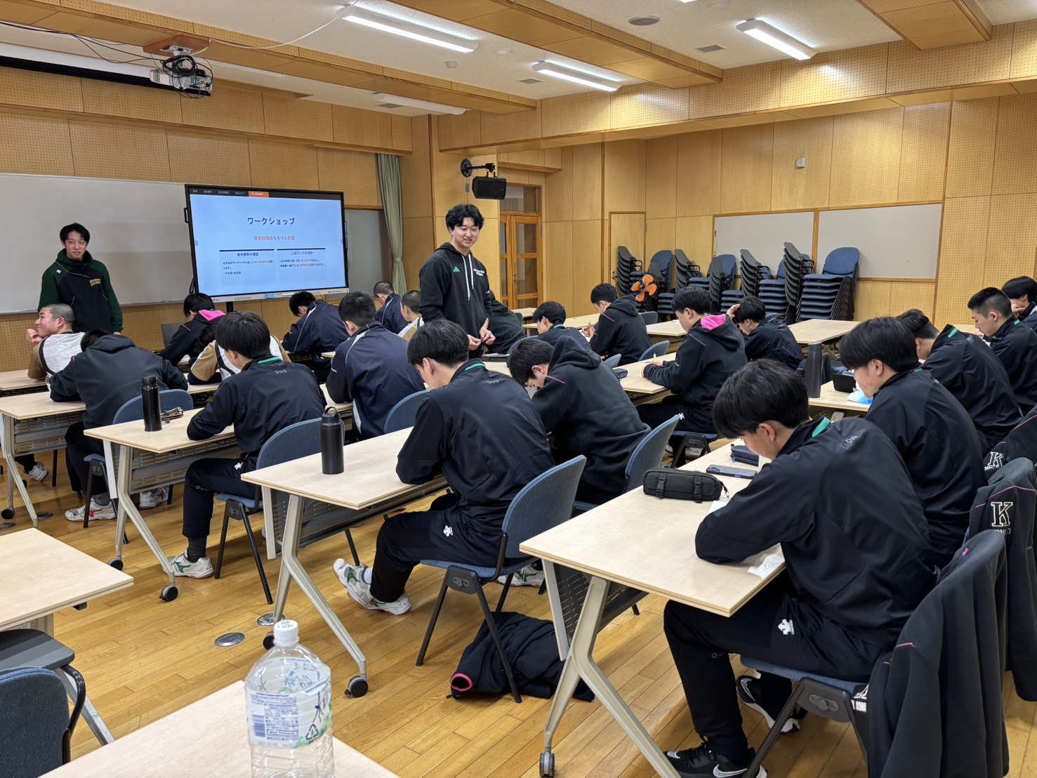 札幌北高校野球部セミナーの様子